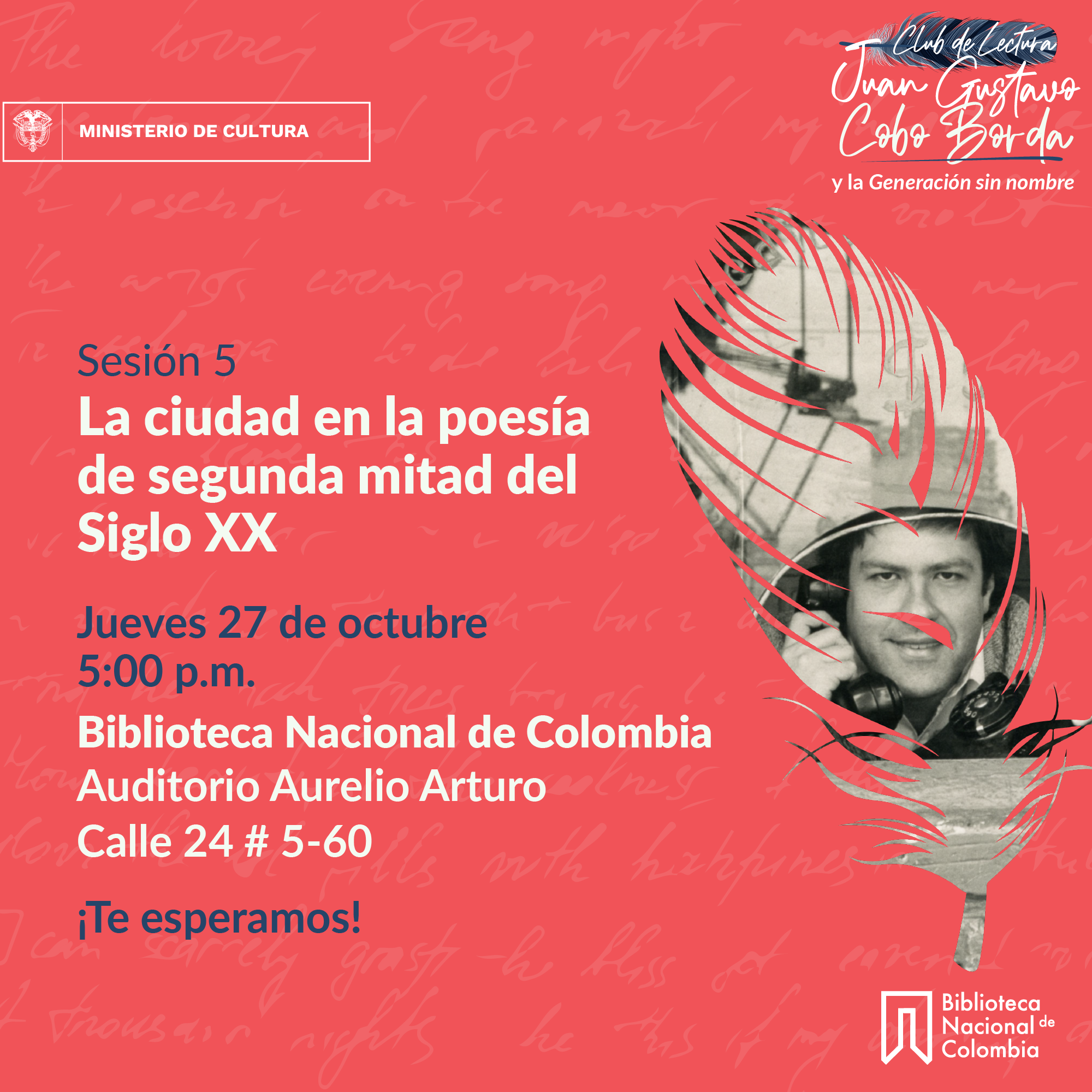 Club de lectura: La ciudad en la poesía de segunda mitad del siglo XX